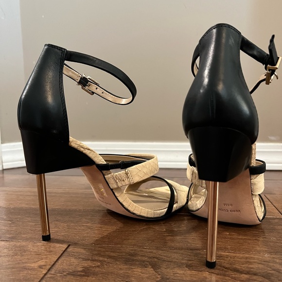 BCBG MaxAzria Vero Cuoio Heels 8.5 - Picture 5 of 7